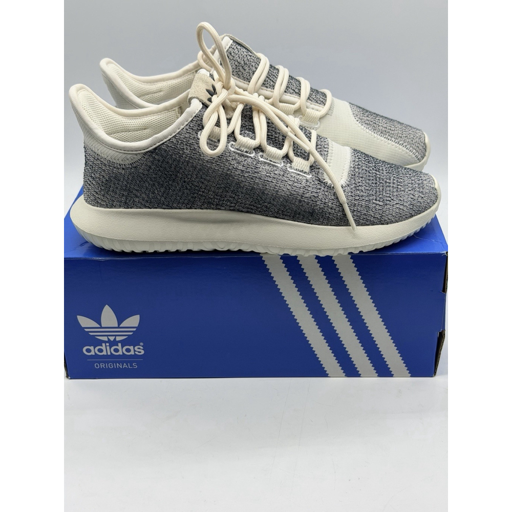 Size 7 - Adidas Tubular Shadow Off White W